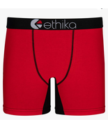 Ethika Mens MID Boxer Brief | *Solids* Black OG - $23.88