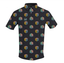 Swingjuice Men&#39;s Golf Gamescape Polo Black - $52.39 CAD