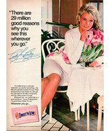 Vintage 1985 Sexy Cathy Lee Crosby Sweet and Low Print AD That&#39;s Incredible - £3.92 GBP