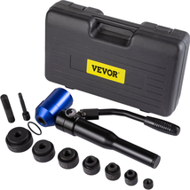 Hydraulic Knockout Punch Set, 98KN(10 T) Knockout Hole Punch Driver Kit, 6 Dies - £139.53 GBP