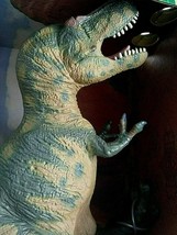 Detailed Tyrannosaurus Dinosaur T-Rex Toy Figure Figurine Green Life-Like Terra - £19.88 GBP