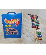 Vintage 1998 Hot Wheels Cars Carrying Storage Case 48 Car Organizer Tara... - $953.53 MXN