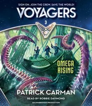 Voyagers Book 3 Omega Rising Audiobook by Patrick Carman 4 CDs Excellent - $46.44 MXN