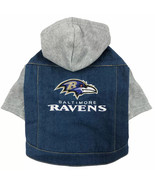 Pets First Baltimore Ravens Denim Hoodie for Dogs, Small - €25,63 EUR
