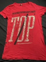 Twenty one pilots womens small top red has small stains on bottom see photos - £7.58 GBP