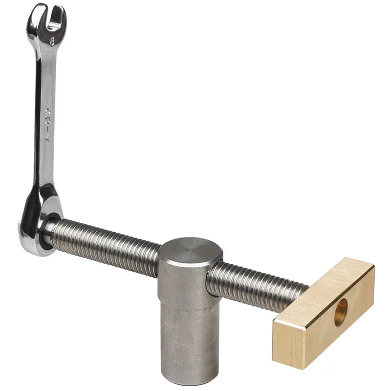 wor Desktop Clip Fast Fixed Clip Clamp ss Fixture Vise For 19/20MM Dog Hole Join - £178.95 GBP