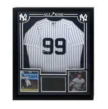 Aaron Judge Autographed Yankees Authentic Framed Jersey w/ Monitor Fanatics - £2,874.08 GBP