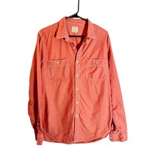 J.Crew Chambray Long Sleeve Button-Down Shirt in Washed Red - Men’s Medium - $437.53 MXN