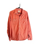 J.Crew Chambray Long Sleeve Button-Down Shirt in Washed Red - Men’s Medium - $437.53 MXN