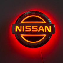 Nissan 5D LED Emblem red 117x100mm 3 colours Car Exterior Parts 4.61 ×3.... - $676.64 MXN