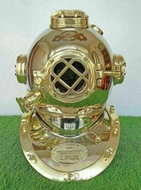 Nautica Antique 18&quot; Diving Vintage BOSTON MARK V U.S Navy Deep Sea Divers Helmet - £165.69 GBP
