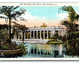Il Peristyle Città Park Nuovo Orleans Louisiana La Unp Wb Cartolina Y8 - $4.54