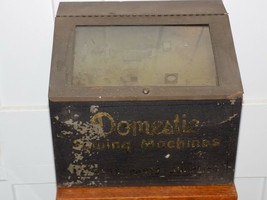 Vintage The Domestic Sewing Machine Company Parts Counter Display - $222.75