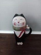 Oneida Christmas Cat Mug - removeable head to keep drinks warm. 16 oz.  - $167.93 MXN