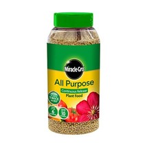 Scotts Miracle-Gro All Purpose Continuous Release Plant Food Shaker Jar, 1 kg  - $32.00