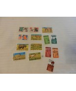 Lot of 14 Chad Stamps 1962, 1979 Communications, Native Scenes Animals - £10.96 GBP