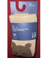 Baby Gap BRANNAN BEAR Tan Sweater Knit TIGHTS 4-5 Years - $20.20 CAD