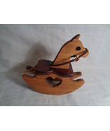 Dollhouse Wood Rocking Horse - as is - £9.36 GBP