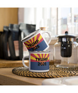 Trump 2028 Arizona Flag Enamel Mug - $27.50