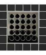 Square Shower Drain Black Chrome PVD - $58.70 CAD