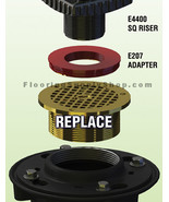 Ebbe Drain Adapeter Zurn P415 E207 - $20.41 CAD