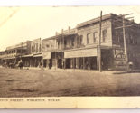 Houston Street Scene WHARTON tx TEXAS (Antique 1912) [RPPC Real Photo PO... - $29.99