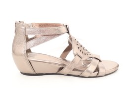 Sofft Sandals Strap Back Zip Rose Silver Size 9 ($) - $69.30
