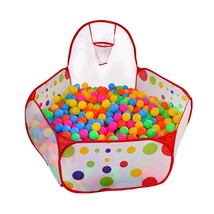 Ball Pit Play Tent With Basketball Hoop For Kids Toddlers Outdoor Indoor... - $29.32