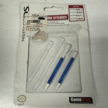 (2) Blue Stylus pen for the Nintendo DS System Console In Open Package - £7.90 GBP