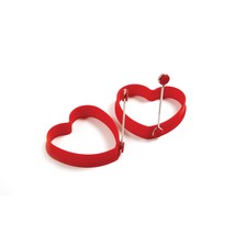 Norpro - 999R Norpro Silicone Heart Pancake/Egg Rings, 2 Pieces, One Siz... - $11.99