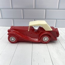 Vintage Avon MG Tai Winds Red Convertable Mens after shave bottle - empty - $13.01 CAD