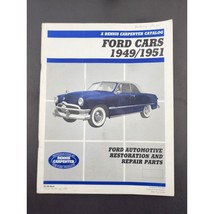 Ford Cars 1949 1951 Restoration Parts Catalog 19C July 1993 Vintage - $28.04