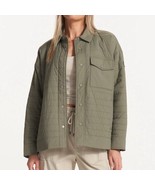 Vuori Women&#39;s Canyon Insulated Shirt Jacket in Pistachio Size M/L - $138.60