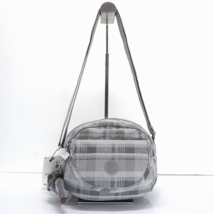 Kipling Stelma Crossbody Small Bag Purse KI0601 Polyester Soft Plaid Grey $104 - £58.95 GBP