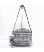 Kipling Stelma Crossbody Small Bag Purse KI0601 Polyester Soft Plaid Gre... - £58.93 GBP