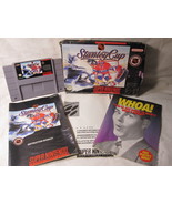 Super Nintendo / SNES Video Game: NHL Stanley Cup - Complete with Box &amp; ... - £15.63 GBP