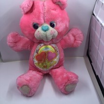 12&quot; Vintage 1991 Kenner Environmental Pink Care Bears Love a Lot Bear Plush - £11.60 GBP