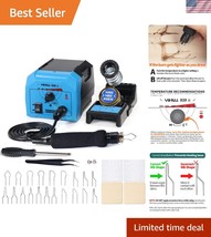 Complete Pyrography Set with Adjustable Temperature &amp; Safety Features - ... - $60.00