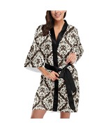 Design Etnic Batik Wajik Short Kimono Robe Bridal Bridesmaid Wedding - $80.34 CAD