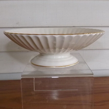 Lenox Pedestal Dish with Gold Trim Made in USA - $24.99