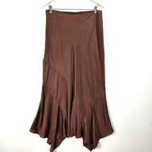 Free People Midi Skirt Brown Size Large NEW - $30.86