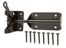 Everbilt Black Heavy Duty Gate Latch - $38.99