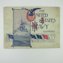 The United States Navy Illustrated Book Ship Photos &amp; Prices Antique 1898 - £55.05 GBP