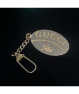 GUCCI Keychain Bag Charm about 3 x 4.5cm Gold/Silver color - $1,684.75 MXN