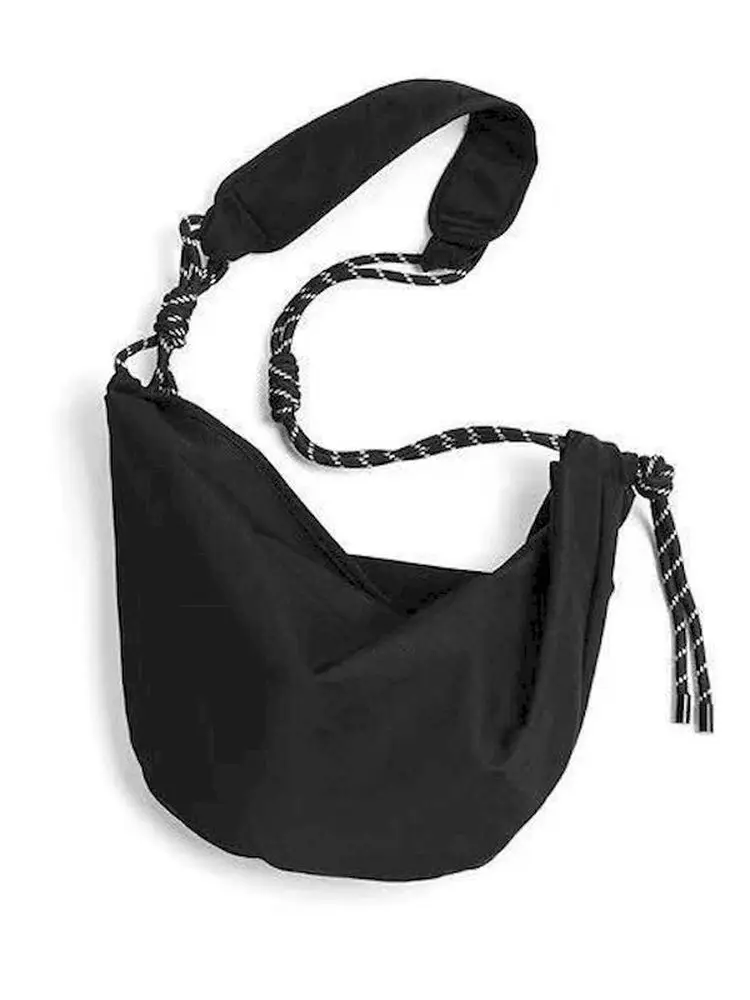 One- Canvas Bag Korean Simple Ox Cloth Cross-body Bag Commuting Large Capacity D - £53.72 GBP