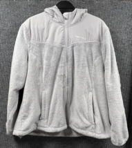 VTG 2006 Free Country Jacket Women 2XL Gray Hooded Full Front Zip Coat Polyester - £24.58 GBP