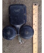 Vtg Bell System Western Electric Dual Bells Telephone Ringer Garage Shop... - $73.96 CAD