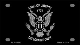 Sons of Liberty 1776 Novelty Mini Metal License Plate Tag - £11.95 GBP