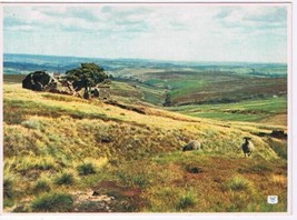 United Kingdom UK Postcard Haworth Moor Yorkshire Wuthering Heights - £1.74 GBP