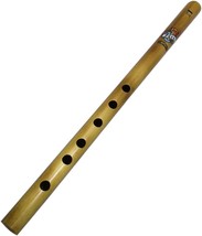 Indian Flute State (C) From Zaza Percussion, 16&quot; Long, 6, Polished Bamboo. - £29.81 GBP